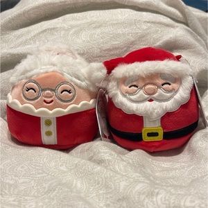 Nick and Nicolette the Santa Claus 5" Squishmallow